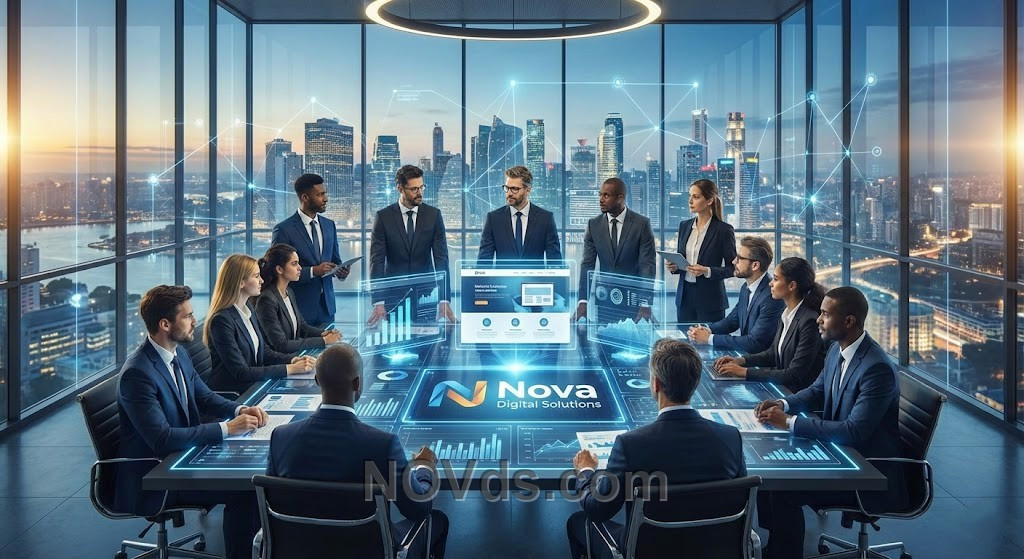 نوفا للحلول الرقمية: شريكك الاستراتيجي لابتكار مستقبلك التقني وتحقيق الريادة في عالم الأعمال