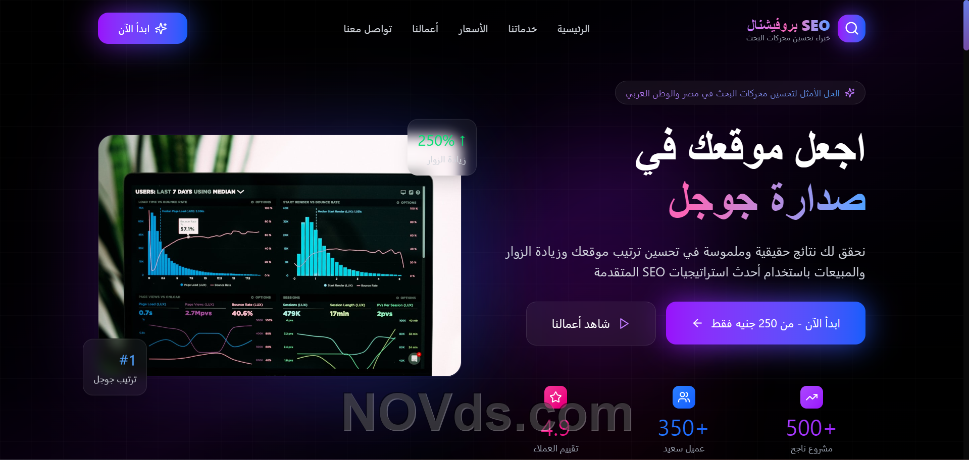 SEO نظام متكامل لإدارة خدمات التسويق الرقمي